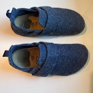 Birkenstock Blue Slippers Cozy Slip-On Comfort